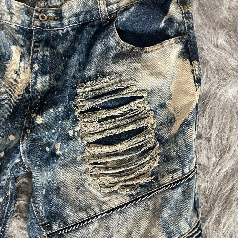 Y2K GS-115 Demin Distressed Grunge Jeans Men’s Size 42